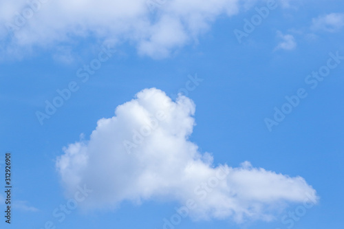 Cloud and blue sky background © Golden House Images