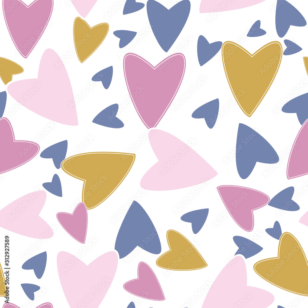 seamless watercolor birds pattern print background design