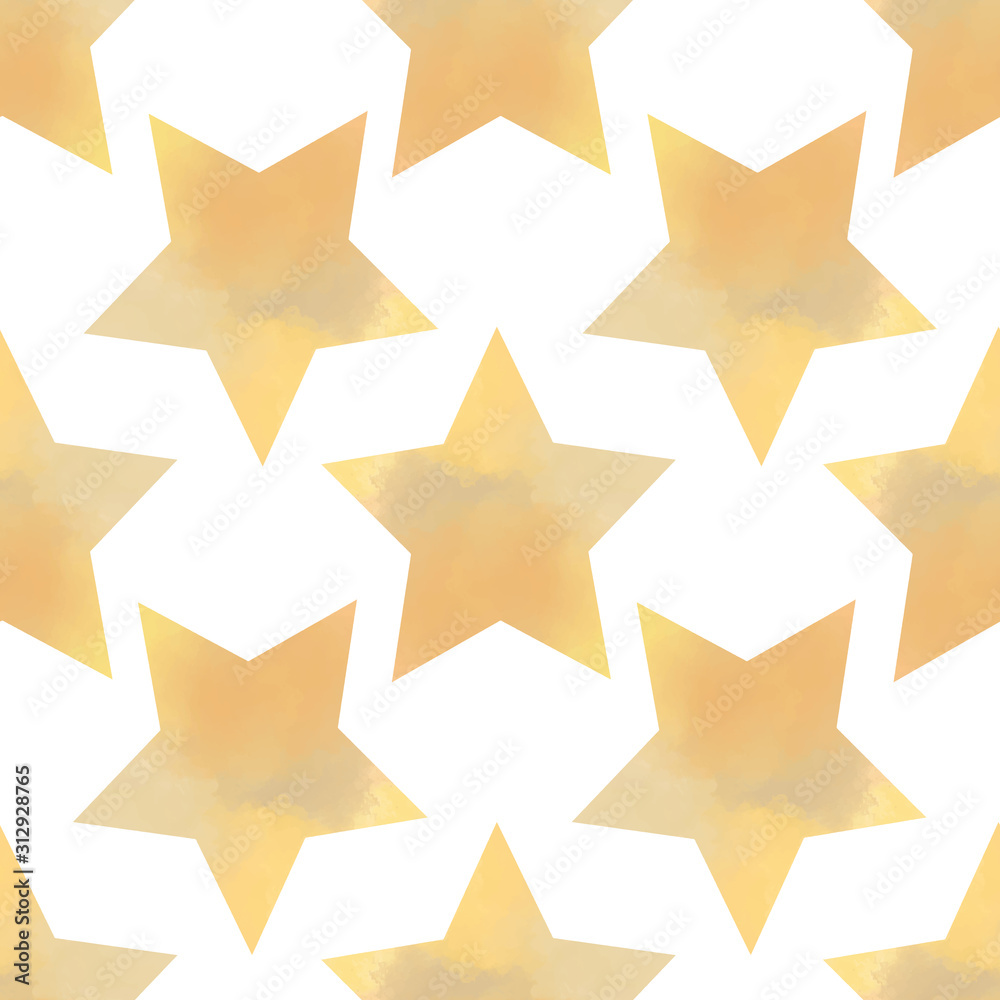 seamless watercolor birds pattern print background design