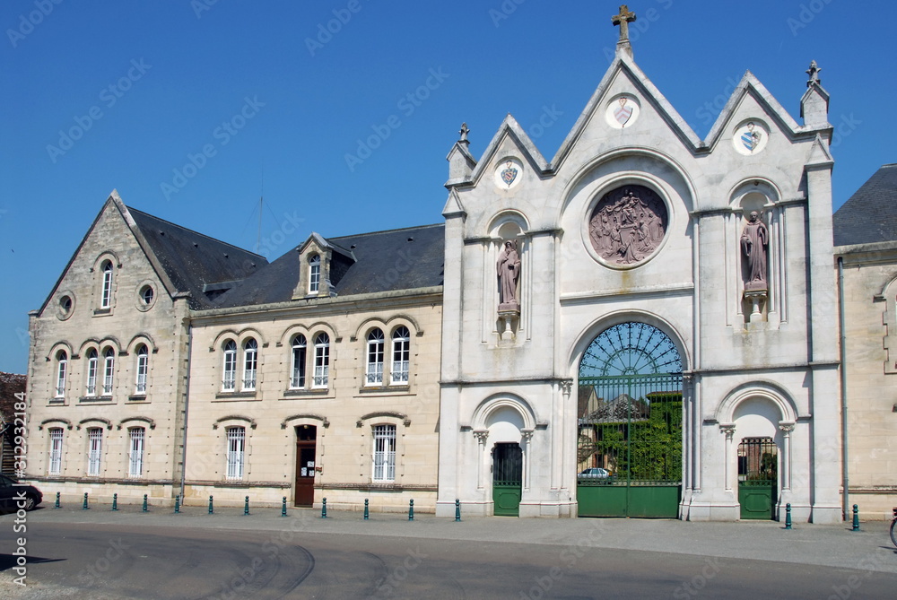 Abbaye Notre-dame de la Trappe (XIe siècle, commune de Soligny-la-Trappe, département de l'Orne, France