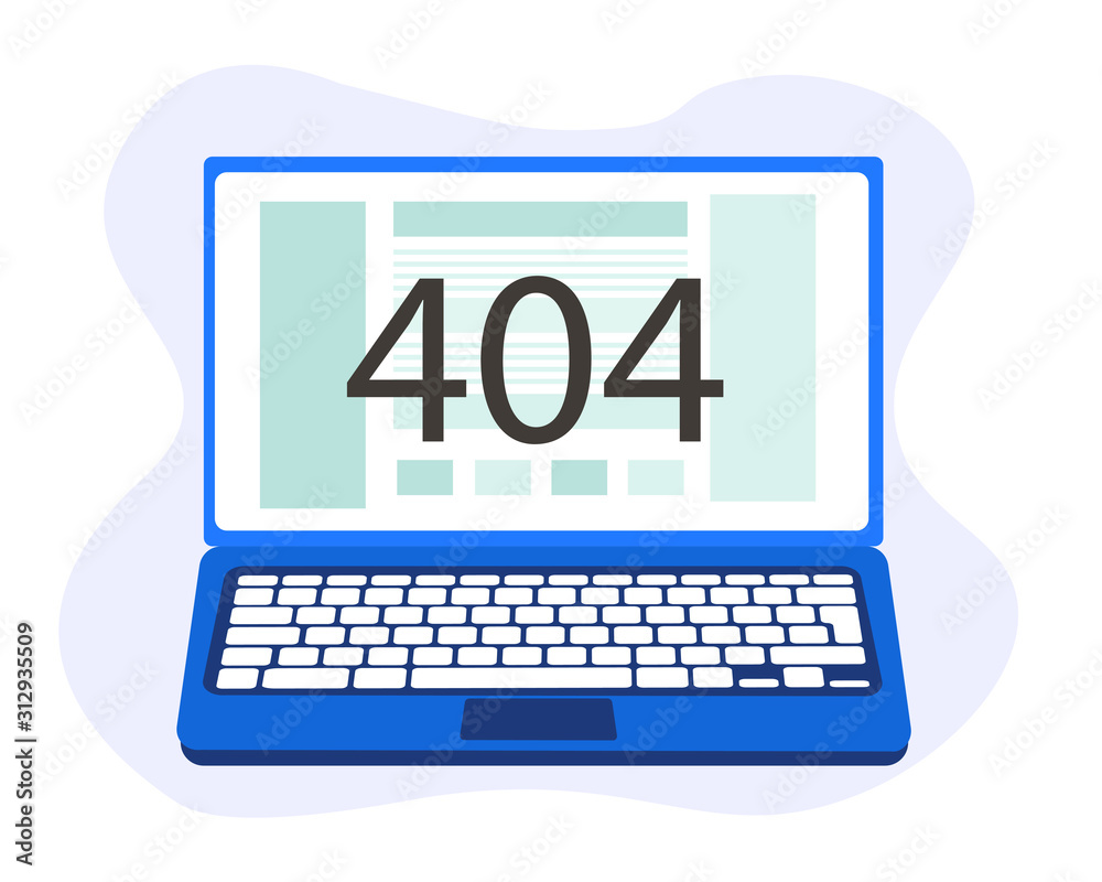 404 Error Page concept or File not found vector illustration. 404 Error Page concept or File not found vector illustration.