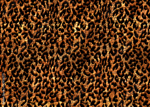 abstract leopard skin texture design