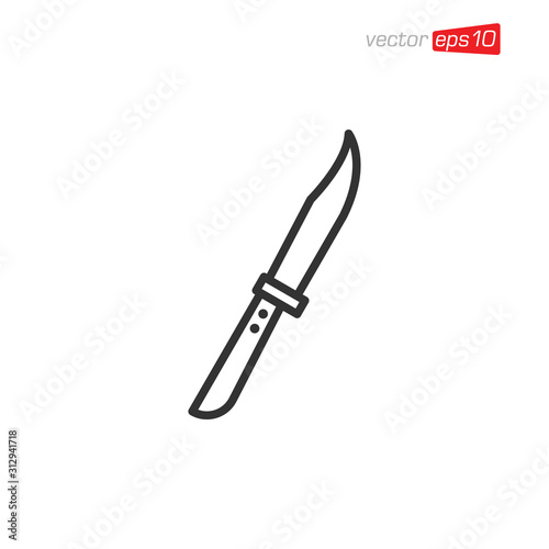 Knife Icon Design Vector Illustration