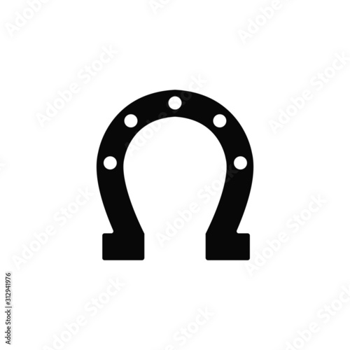 horseshoe isolated icon