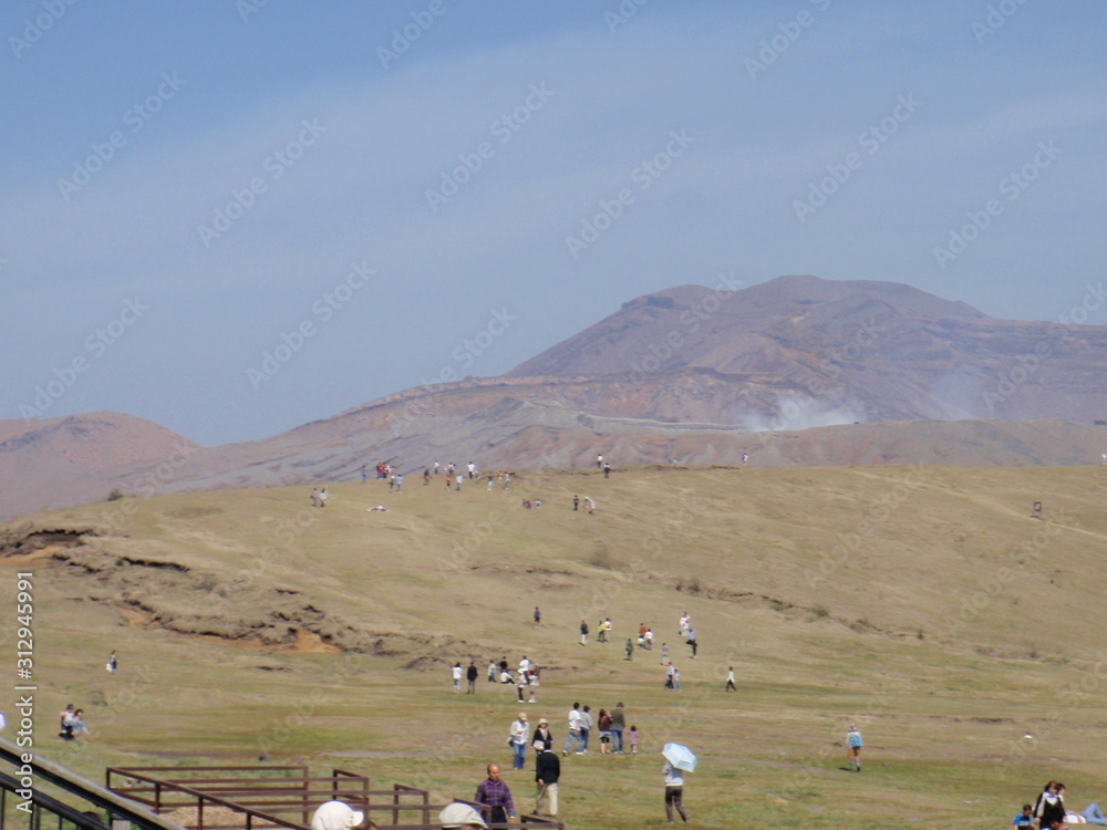 Obraz premium 阿蘇