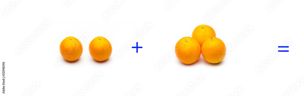 suma simple matemática, suma de naranjas, cálculo matemático sencillo suma simple matemática, suma de naranjas, cálculo matemático sencillo