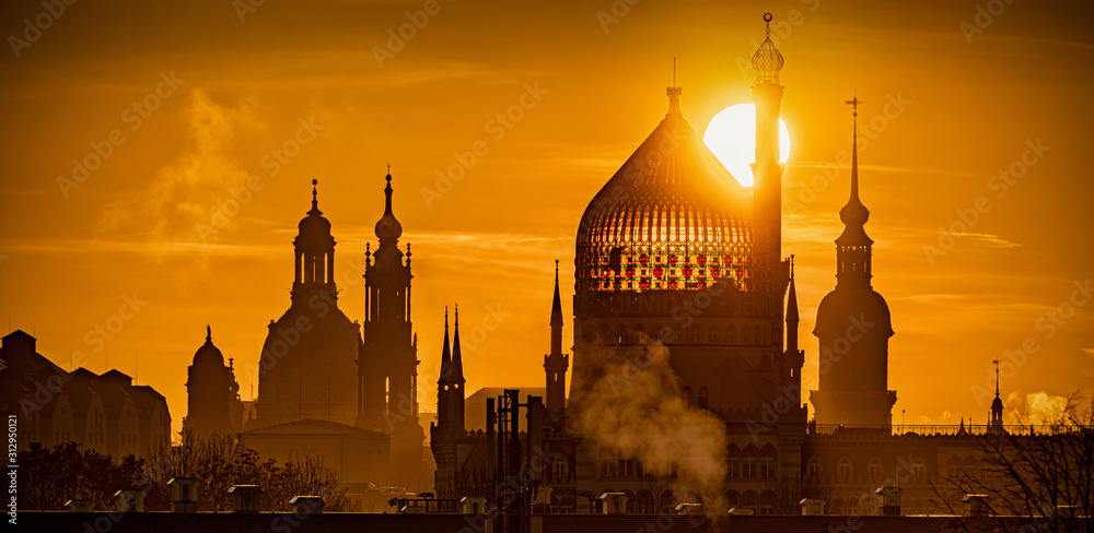 Wunschmotiv: Dresden, Sonne, Panorama #312950121