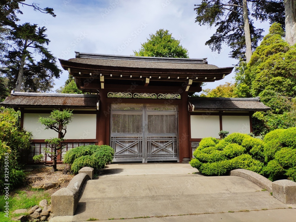 Obraz premium puerta japonesa