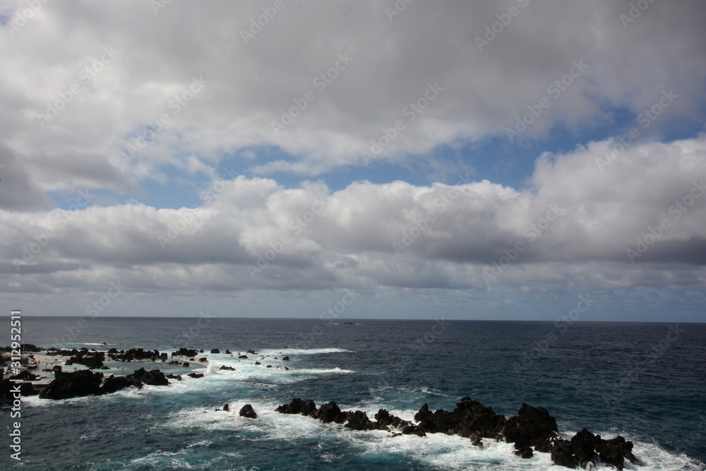 along the wild coast of Madeira, Portugal along the wild coast of Madeira, Portugal