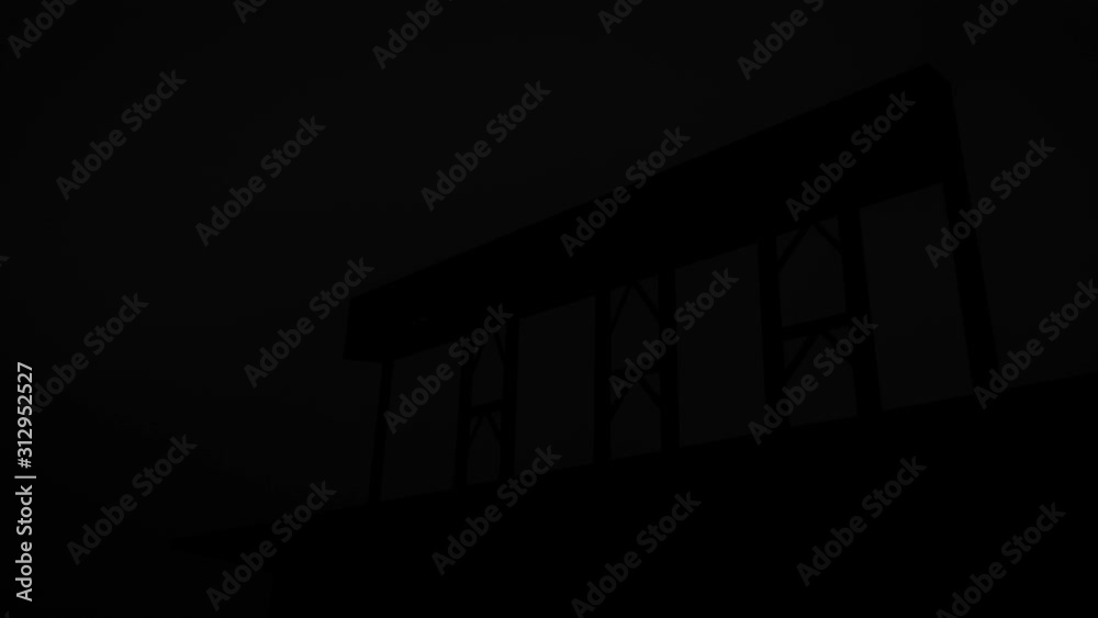 Stadium Floodlights shining brightly. White. 5 shots in 1 video. Five sizes of Stadium floodlights flashing and turning on and off. More color options in my portfolio.