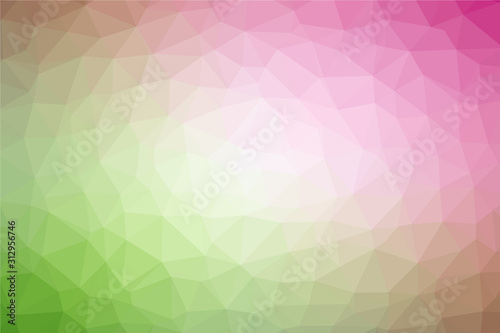 Multicolor polygon pattern. Low poly design