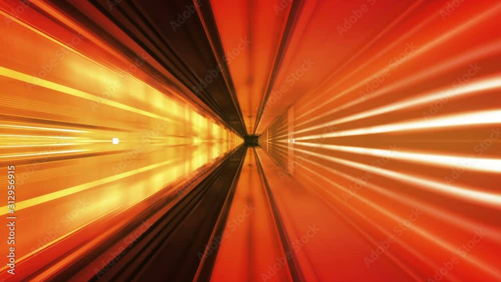 Journey through a tunnel. Loopable. 4 colors. Cubic. More colors in my portfolio.
