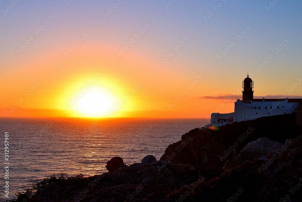 Sonnenuntergang am Cap von Sao Vicente