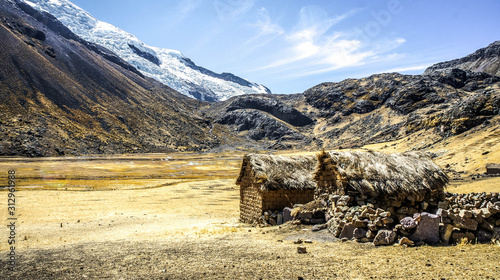 Ausangate trek in Peru mountains