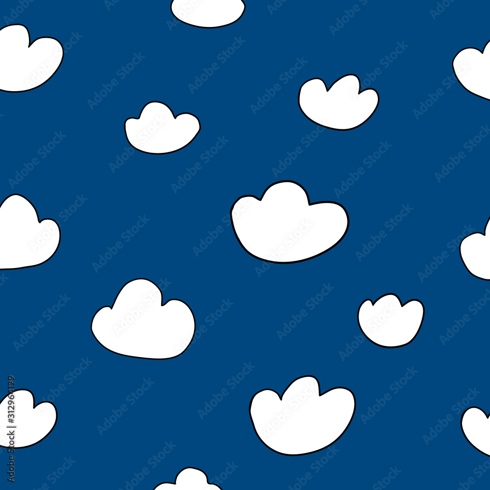 happy clouds pattern in the high sky happy clouds pattern in the high sky