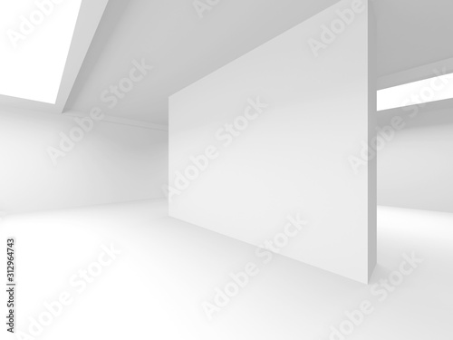 Wallpaper Mural Futuristic White Architecture Design Background Torontodigital.ca