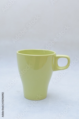 Mockup set of colorful Tea or coffee ceramic mug. template for branding identity and company logo design/ drink-ware, Dining 