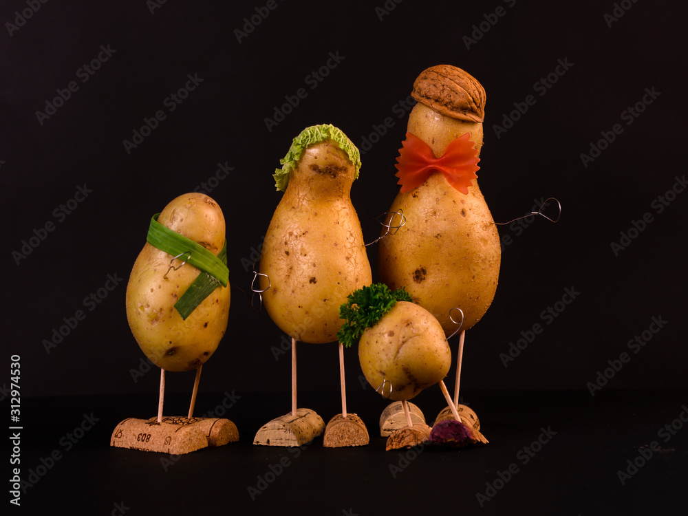 La famille patate