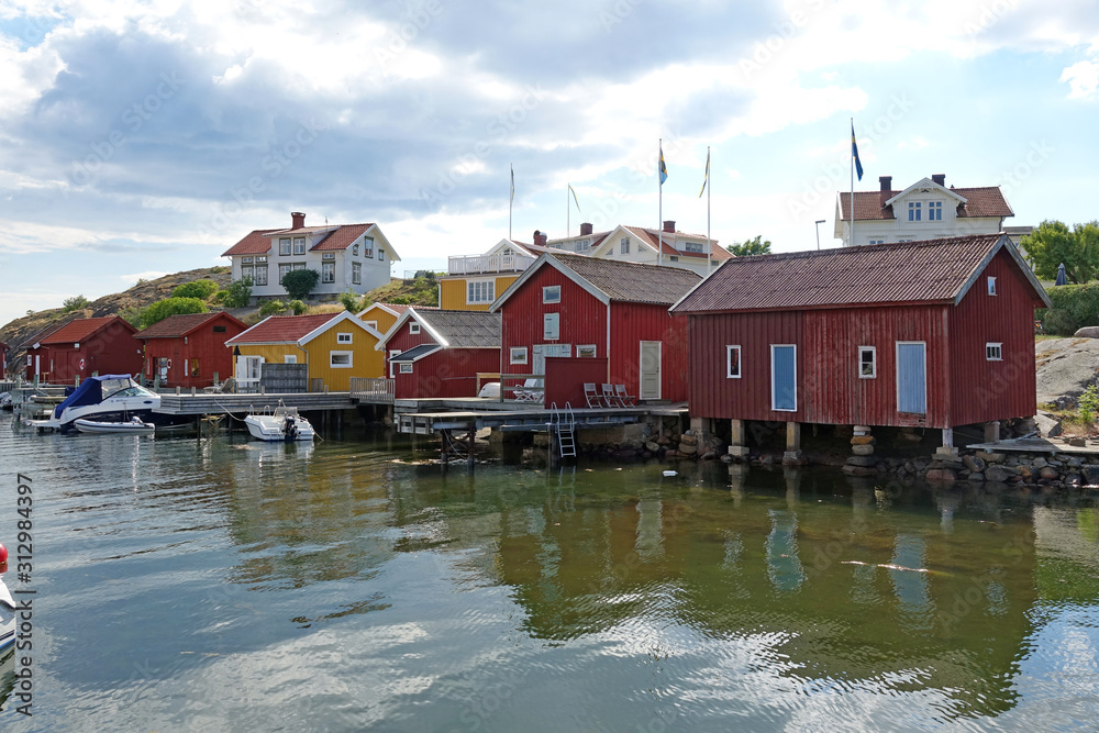 Hälleviksstrand auf dr Insel Orust in Schweden