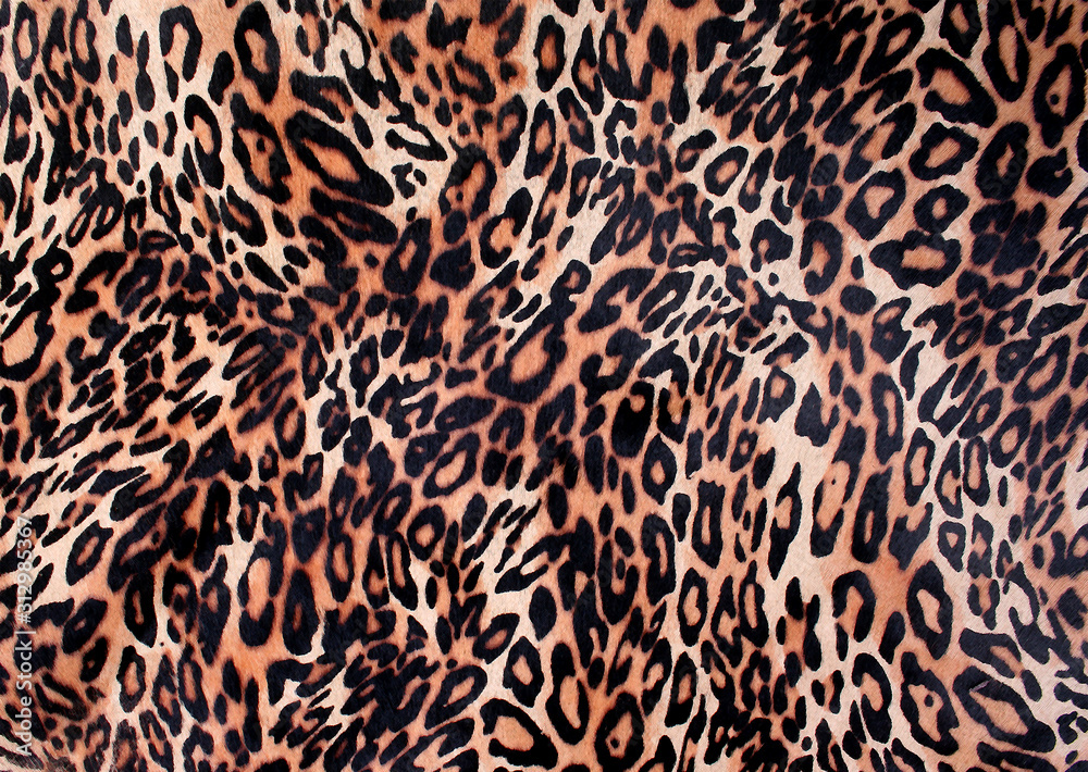 abstract leopard skin texture design