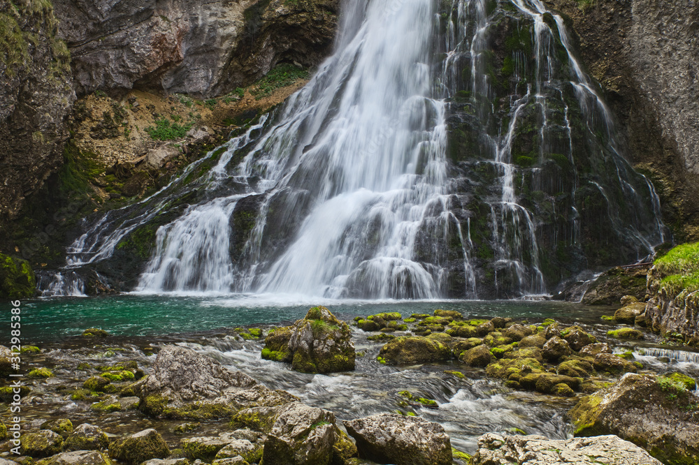 Fototapeta premium waterfall in forest