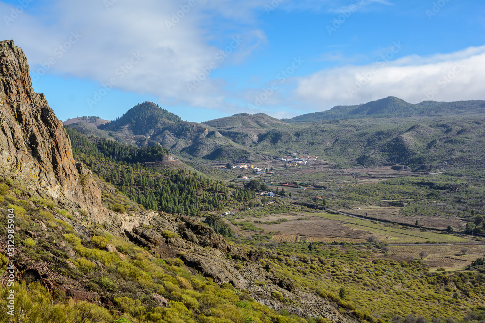 Santiago del Teide town. Tenerife, Canary Islands.