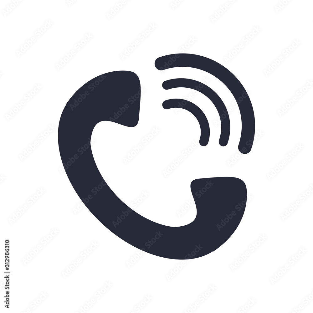 telephone communication with waves signal telephone communication with waves signal