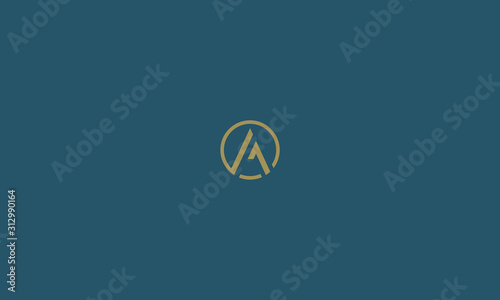 Alphabet / number  icon logo A1
