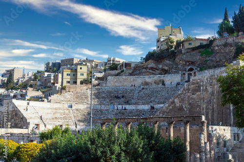 Roman Theater in Amman Jordan