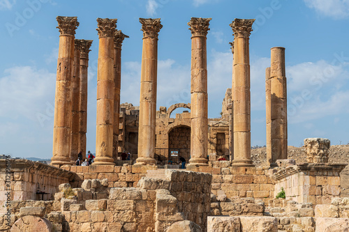 Temple of Artemis Jerash Jordan