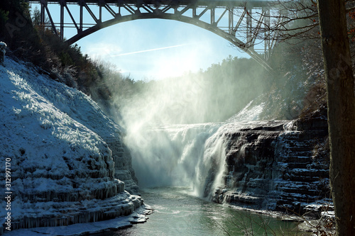 General view of Letchworth State Park. photo
