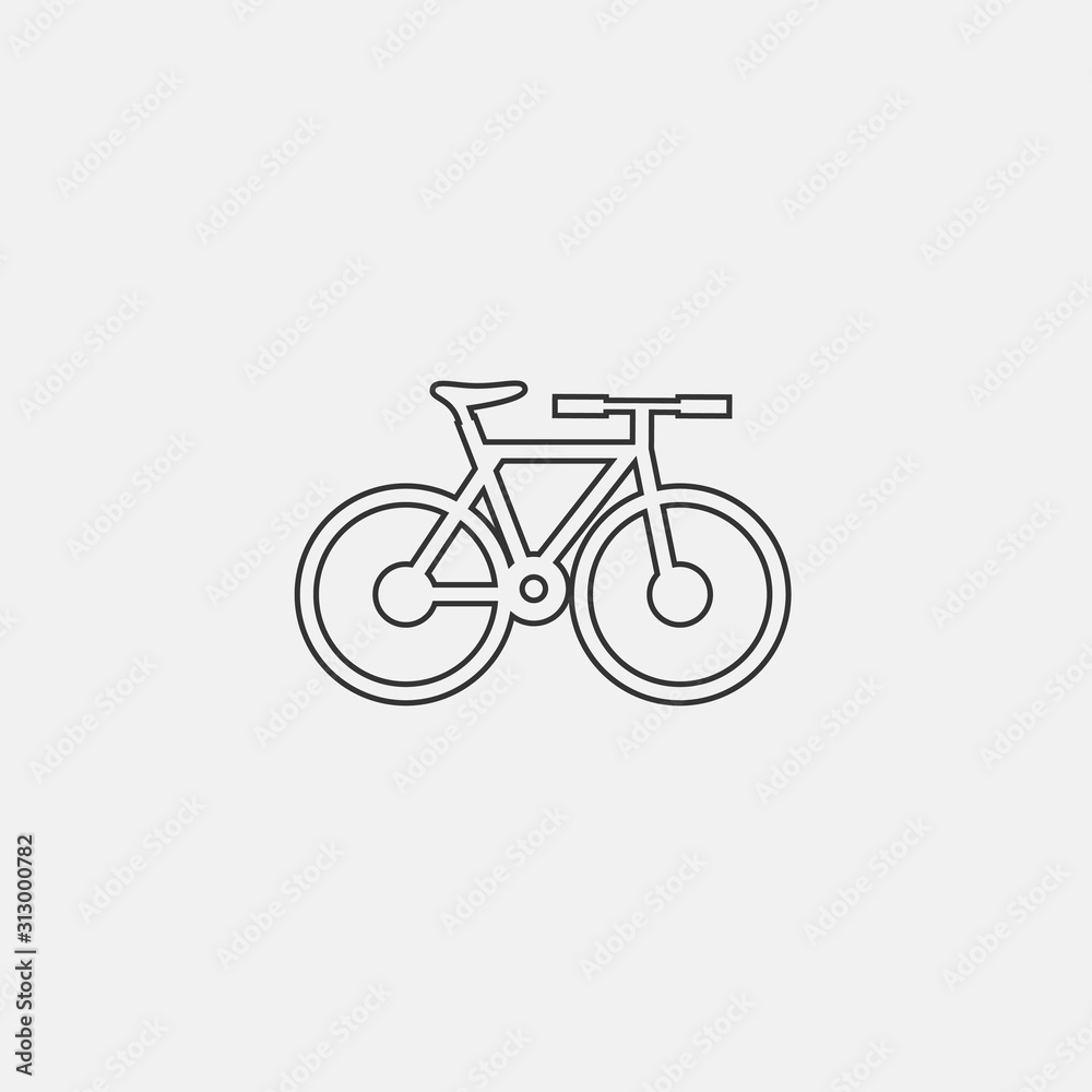 bicycle icon vector illustration sign bicycle icon vector illustration sign