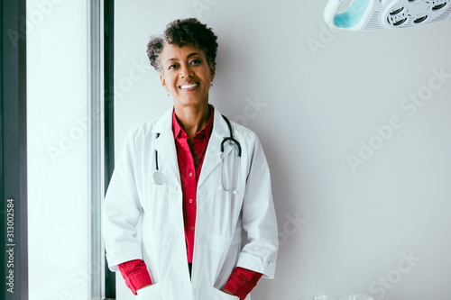 Portrait of doctor in medical office