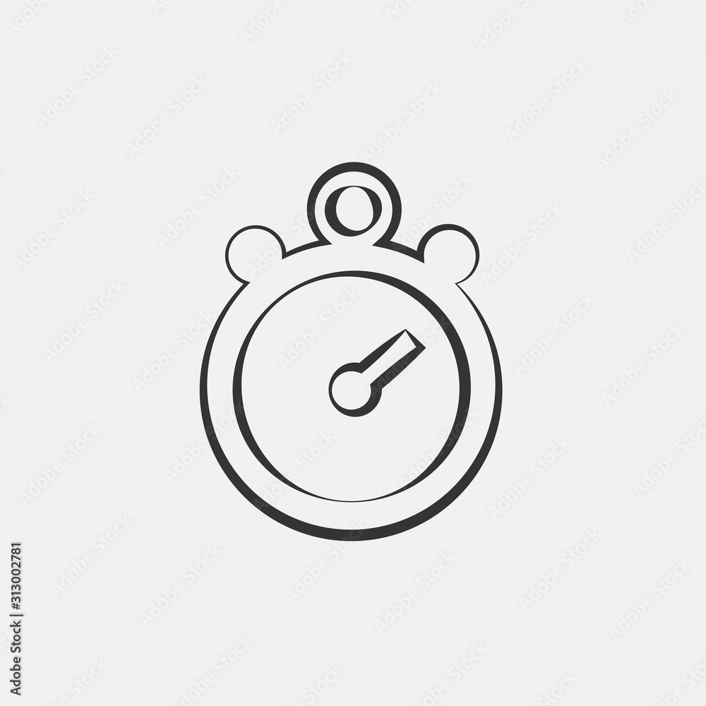 timer icon vector illustration sign timer icon vector illustration sign