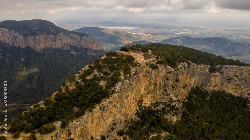  the castle of Alaro, Majorca, Spain