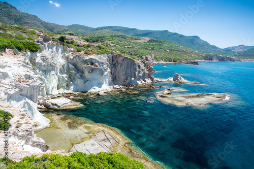 Fototapeta Naklejka Na Ścianę i Meble -  Sardaigne -  Littoral près de Bosa (Cala Sa Codulera)