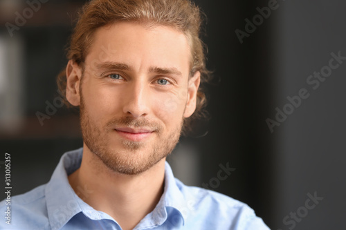 Portrait of handsome busine...