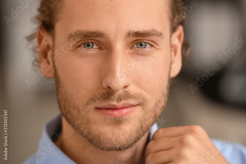 Portrait of handsome busine...
