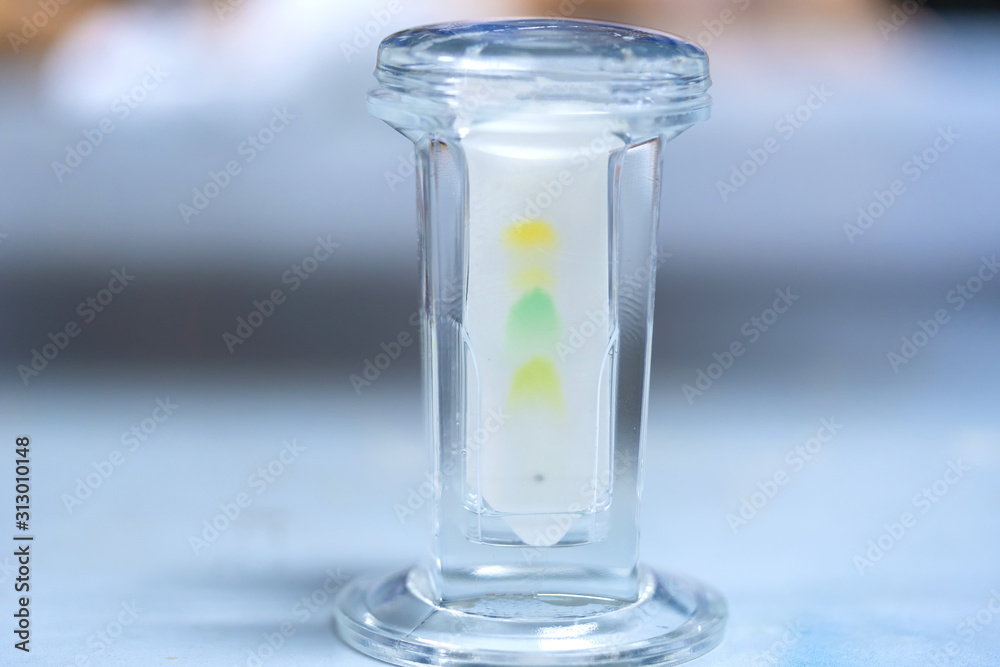 Paper chromatography is an analytical method used to separate colored chemicals or substances.
