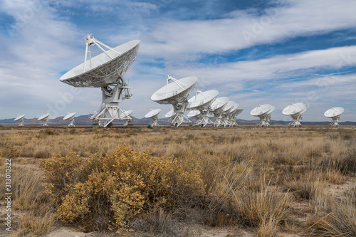 Very Large Array (VLA) on the plains of the San Agustin desert near Magnalena, New Mexico