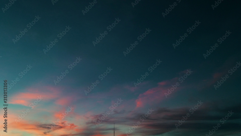 Fototapeta premium Pink Sky, Salvador, BA