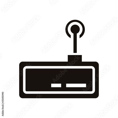 route with wifi connection signal