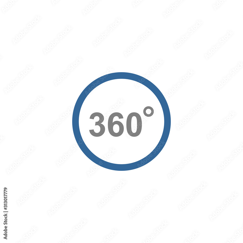 360 degree icon vector design symbol 360 degree icon vector design symbol