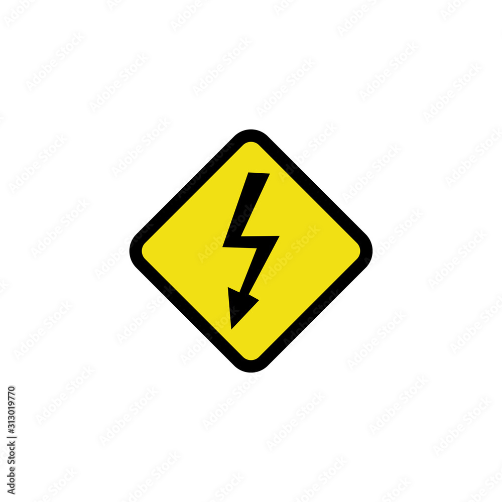 hazard warning sign icon vector design symbol hazard warning sign icon vector design symbol