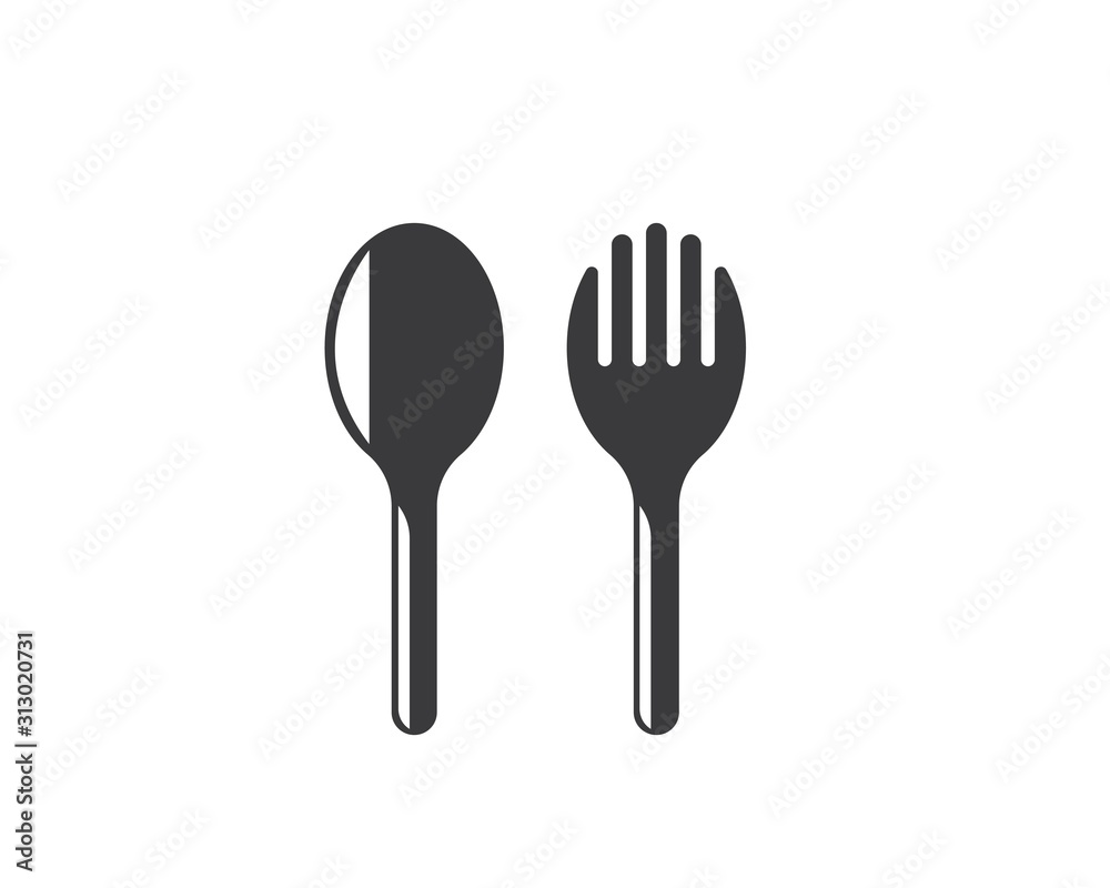 fork,spoon logo icon vector illustration fork,spoon logo icon vector illustration