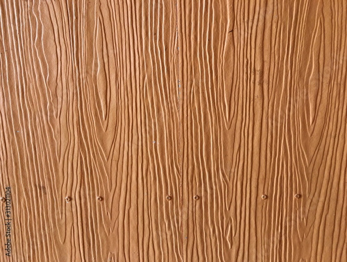 Texture background of brown artificial wood board 