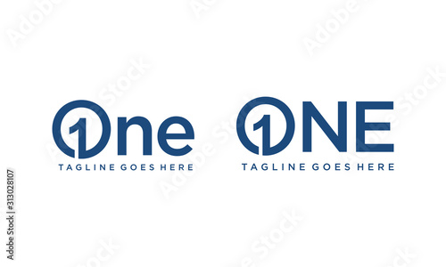 One logo for design vector editable