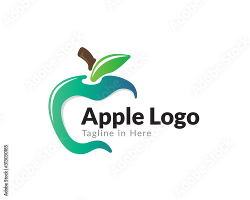 simple Apple logo design inspiration