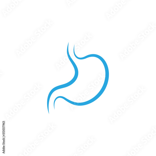 stomach care icon designs concept vector
