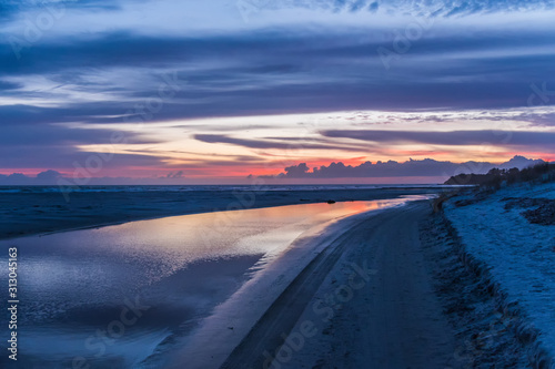 sunrise at the beach